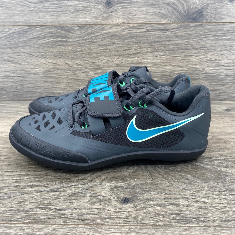 Nike Zoom SD 4 Track Field Shoes Unisex 5Y Grey Blue HQ3487-001 Throwing Spikes